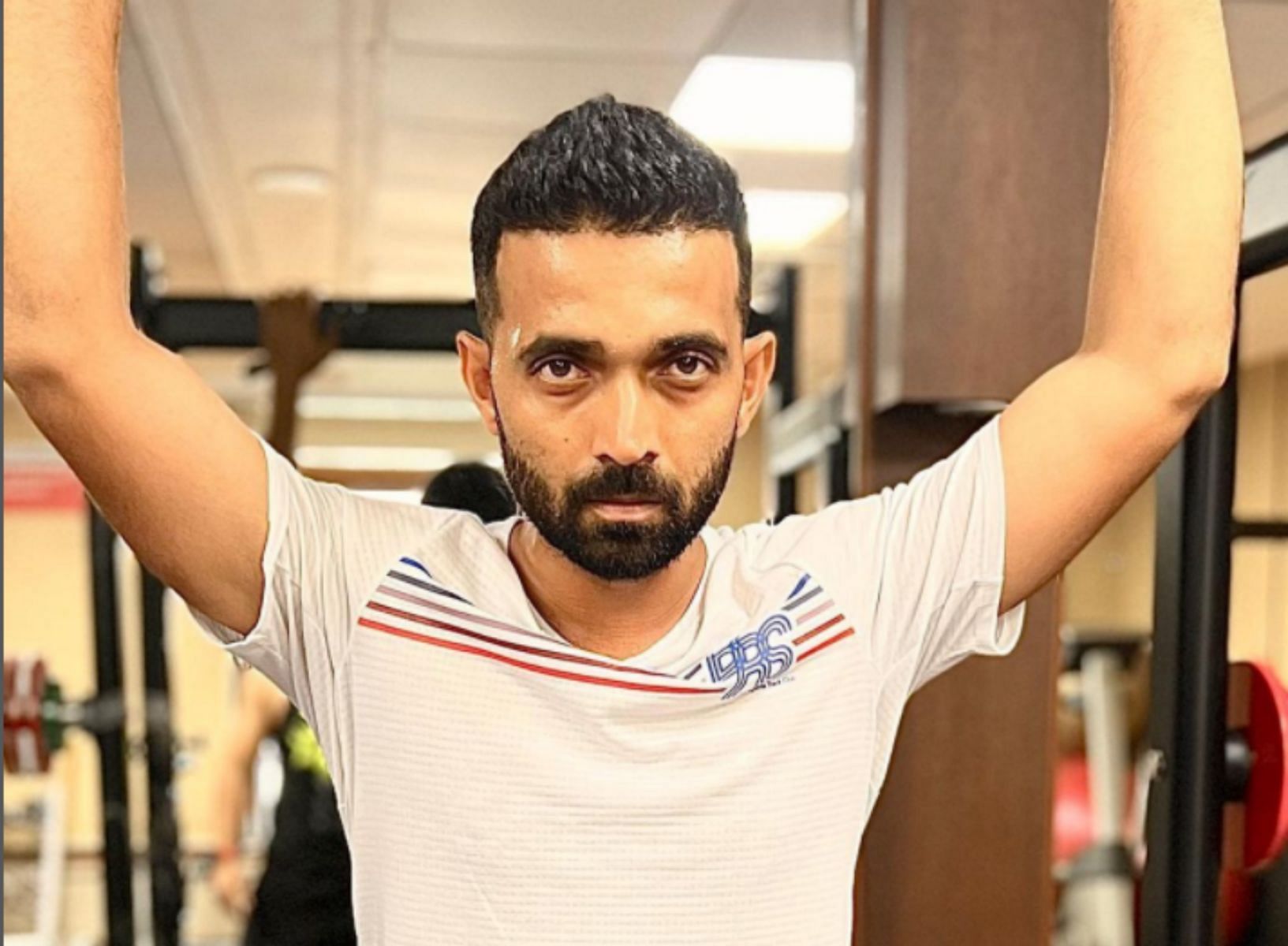 “Never short on efforts” - Ajinkya Rahane posts picture with steely ...