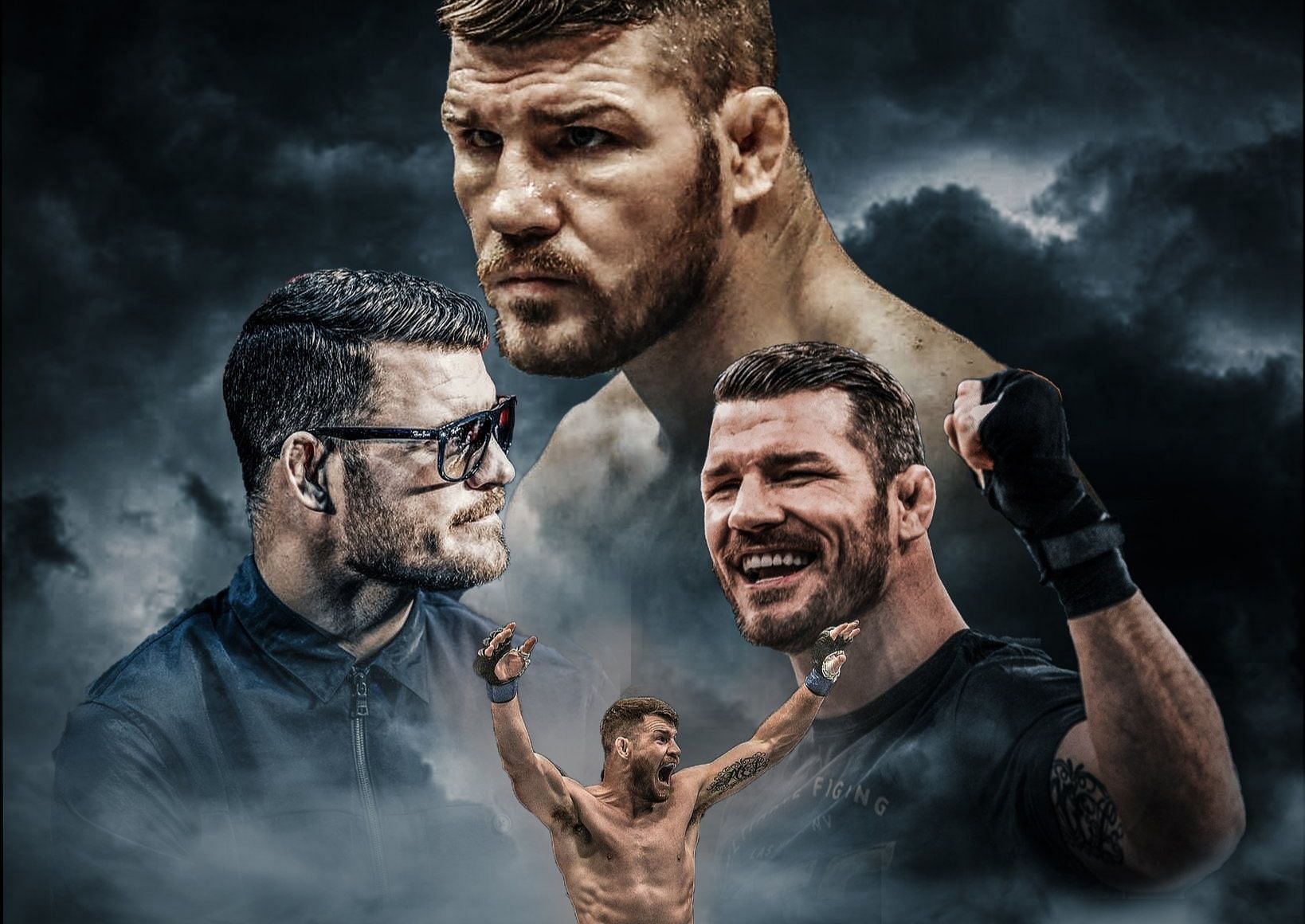 5 most iconic Michael Bisping moments in the UFC [Image via of @michael on Twitter]