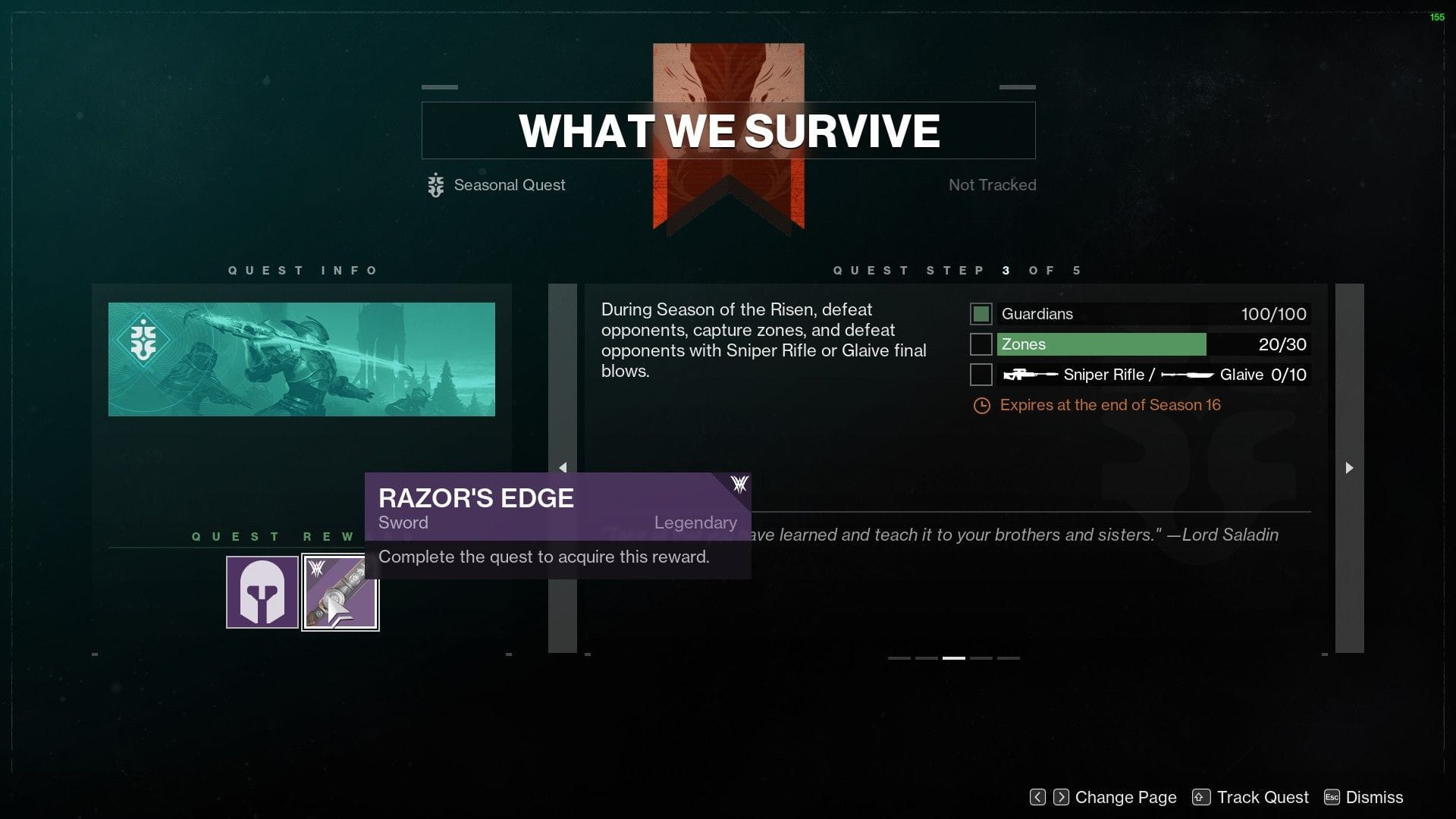 Destiny 2 Iron Banner quest guide What We Survive