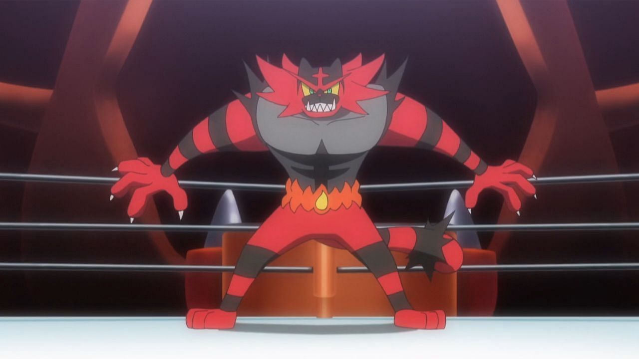 Incineroar Moveset