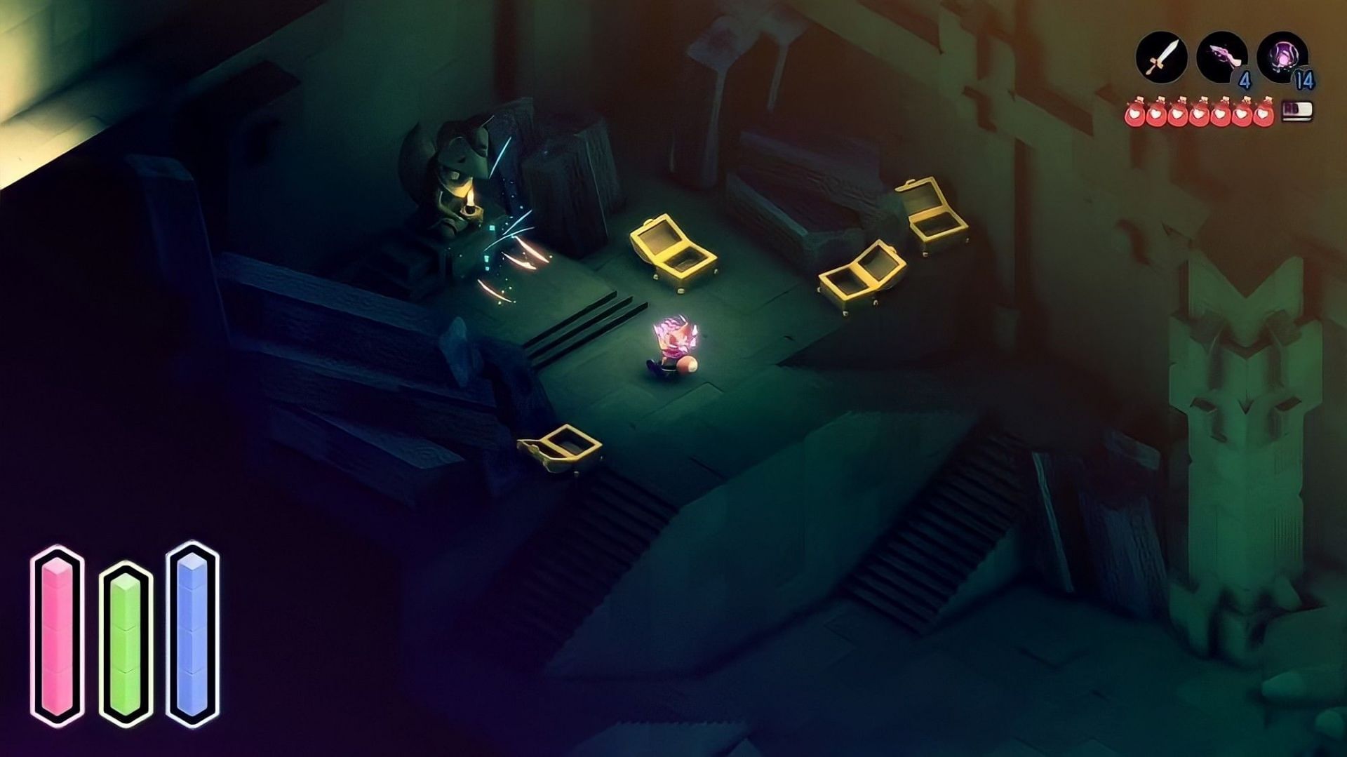 Tunic Guide how to reach the Hero's Grave locations