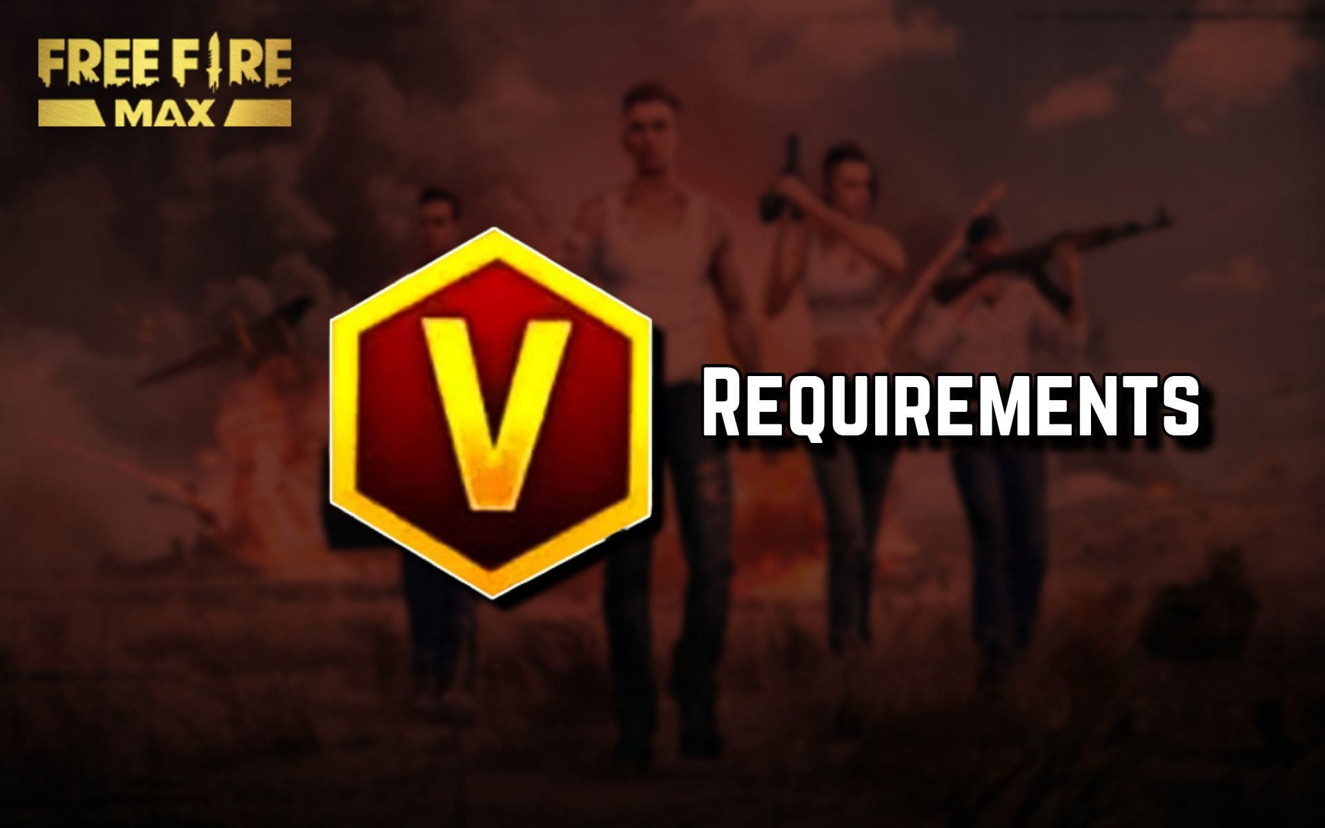 how do i claim my v badge in free fire max