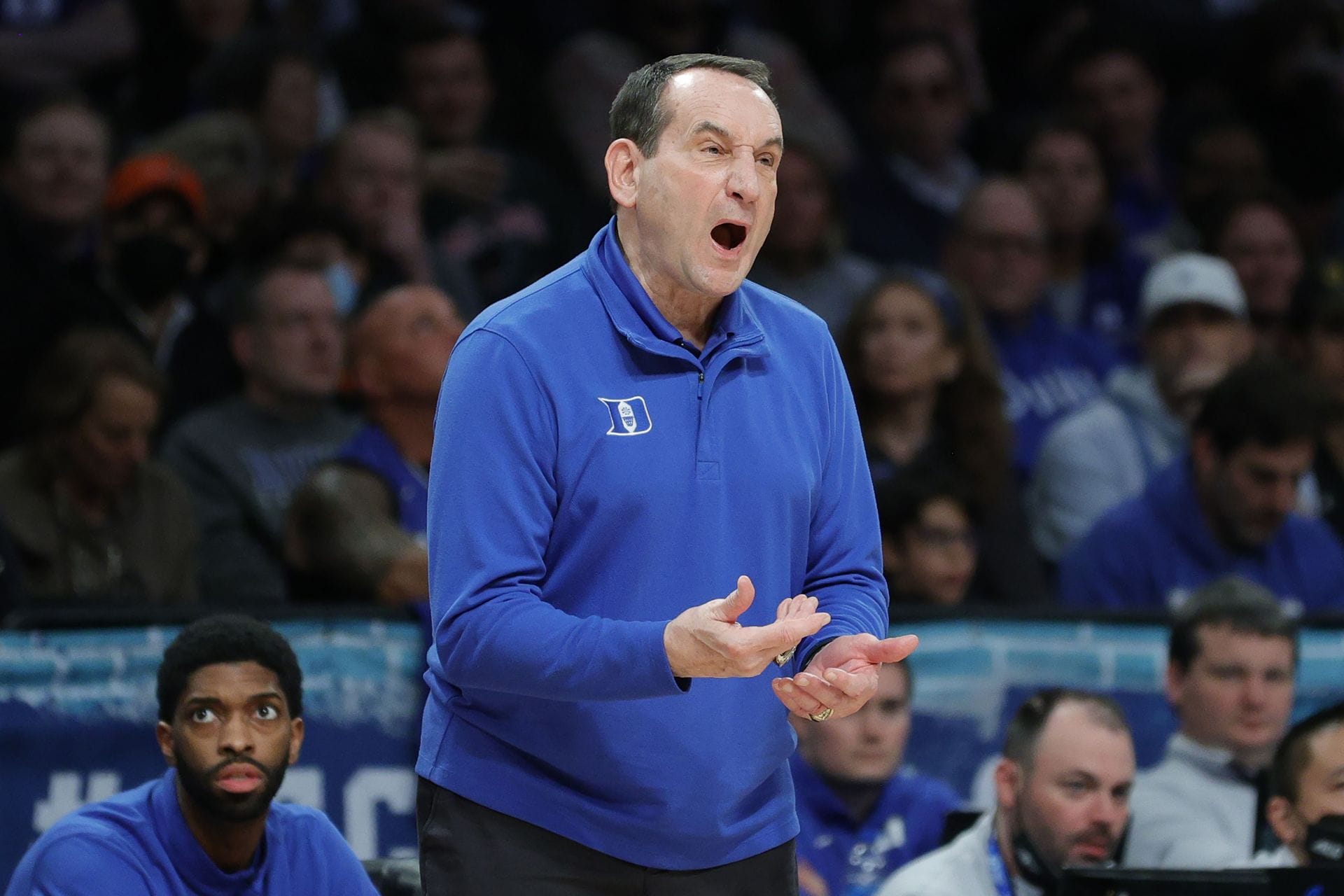 “All the things that Coach K had to adapt to, Wooden didn’t have to