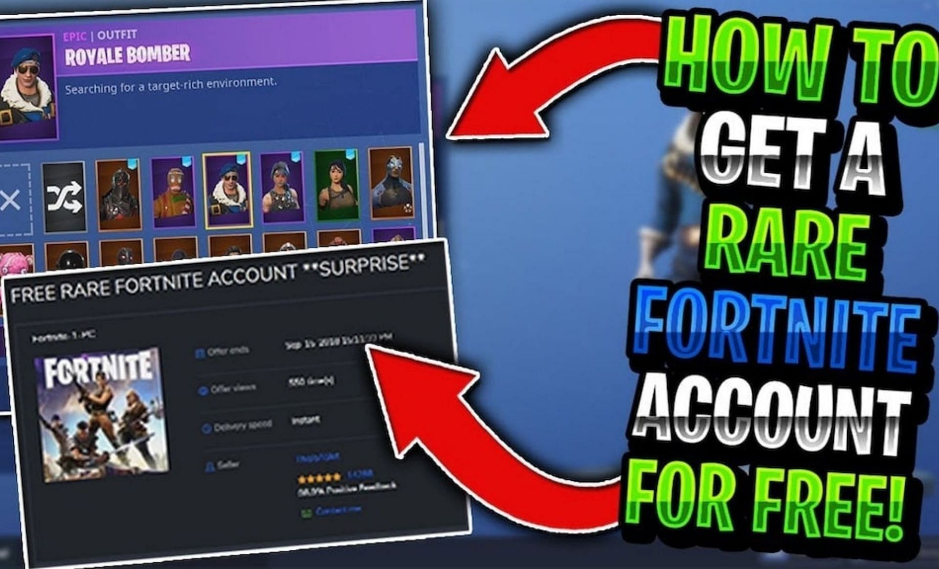 free fortnite accounts