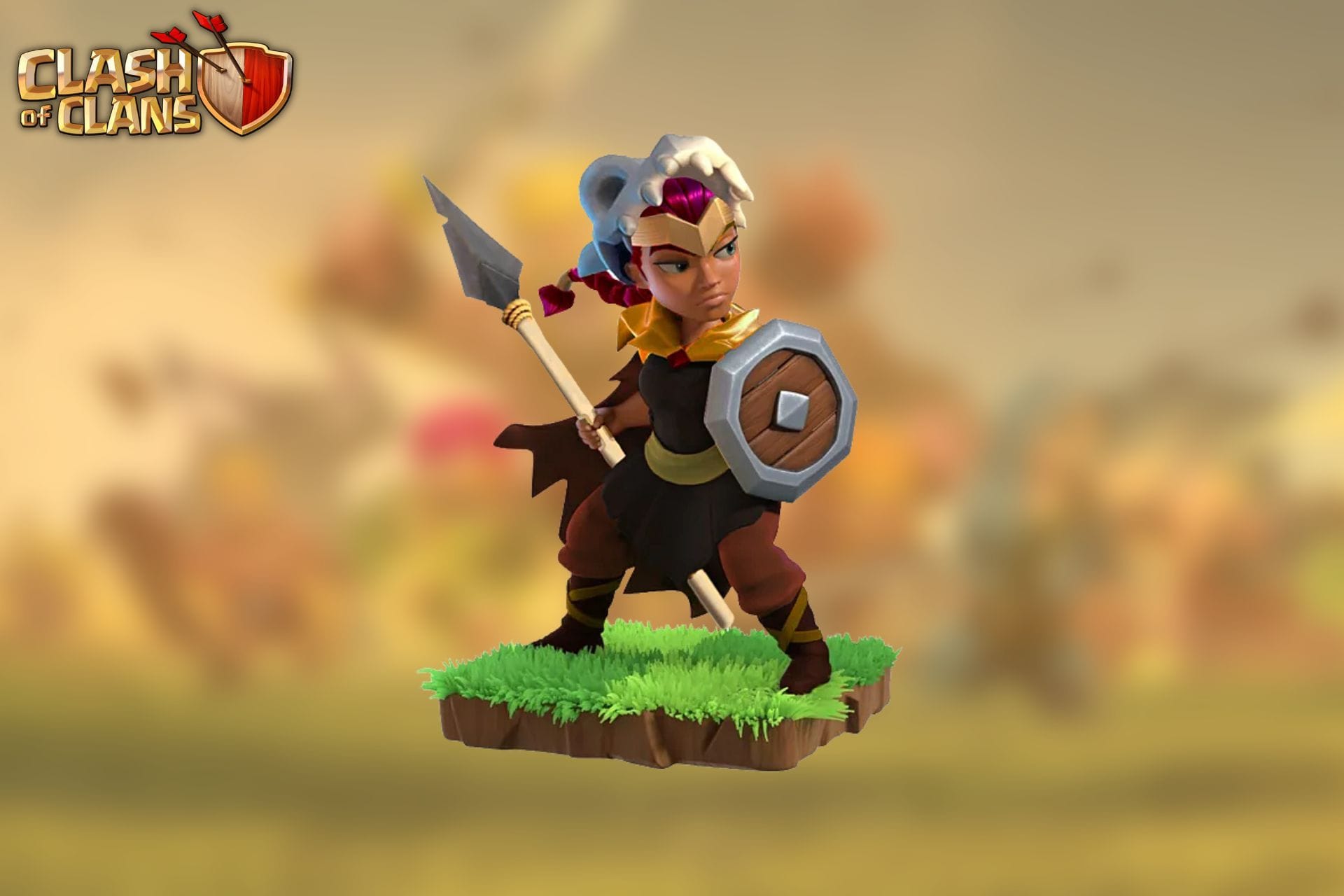 What is the new Primal Champion skin in Clash of Clans?