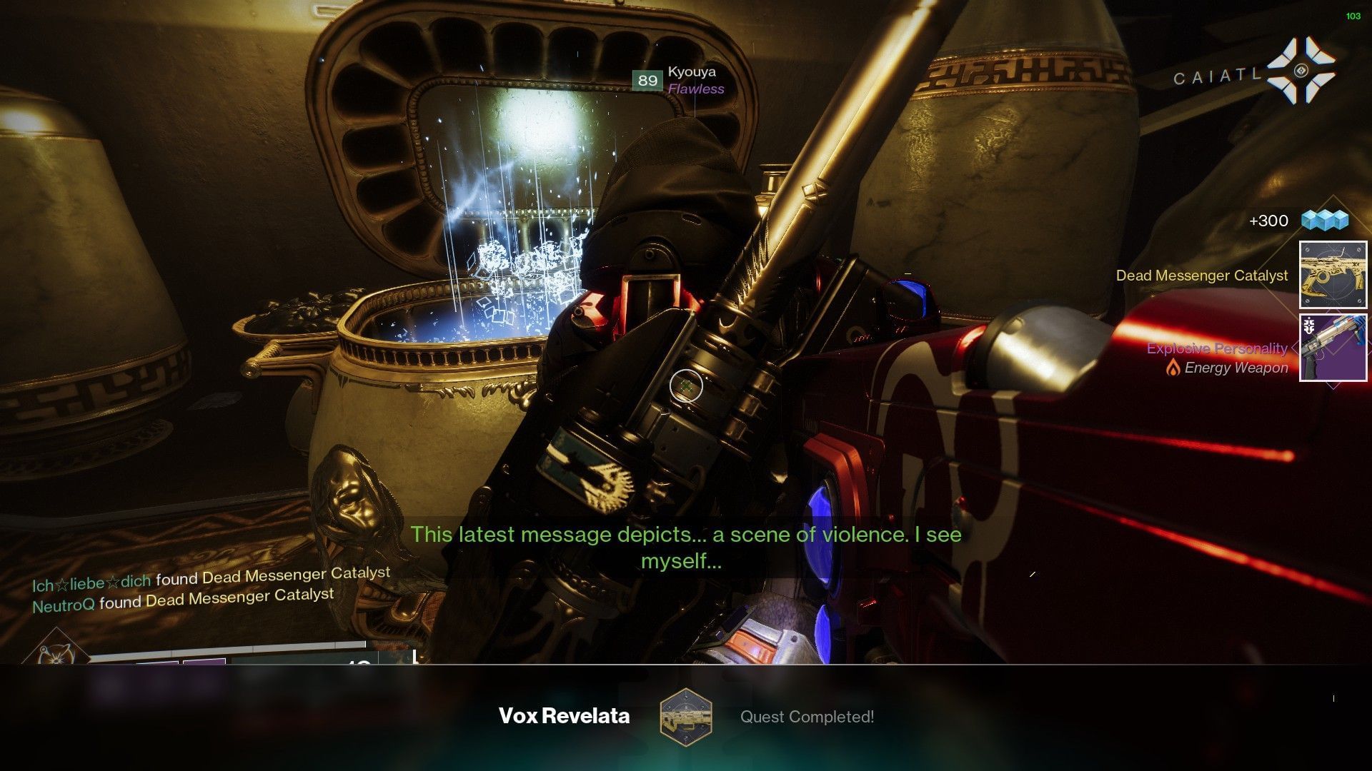 How to get the Dead Messenger catalyst in Destiny 2