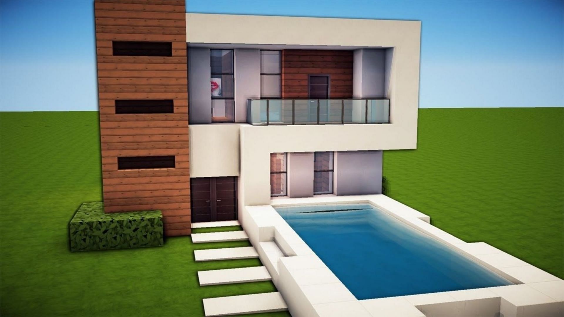 small modern house minecraft        <h3 class=