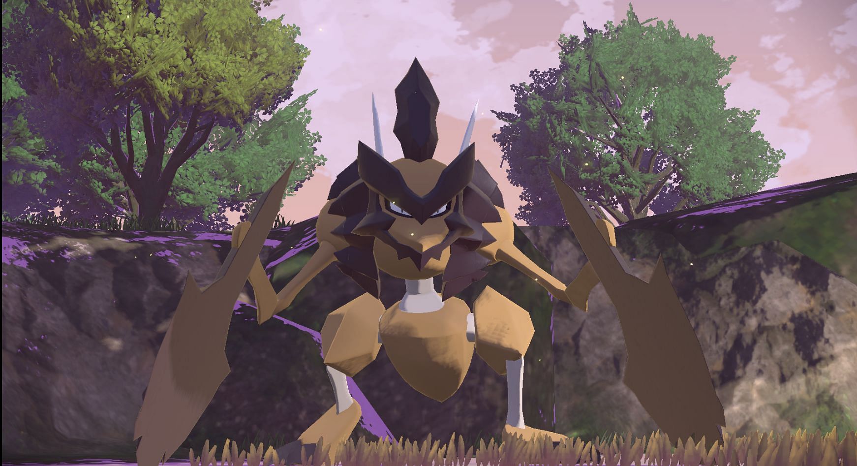 One of the frenzied noble Pokemons - Kleavor (Image via Pokemon Legends Arceus)