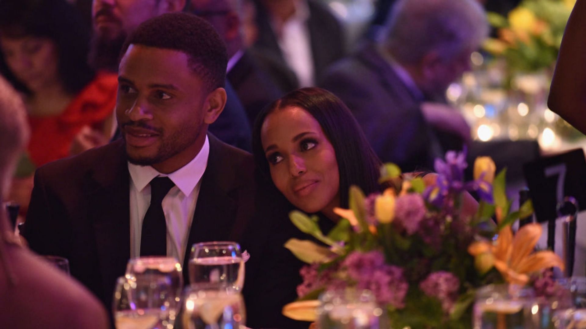 Who Is Nnamdi Asomugha All About Kerry Washingtons Husband As Couple Make Rare Appearance At Sags 2107