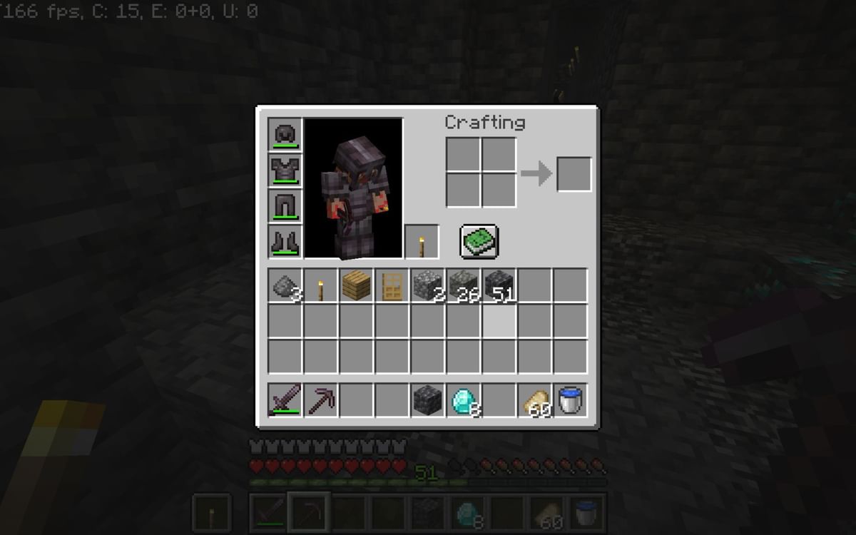 How to easily clear inventory in Minecraft?