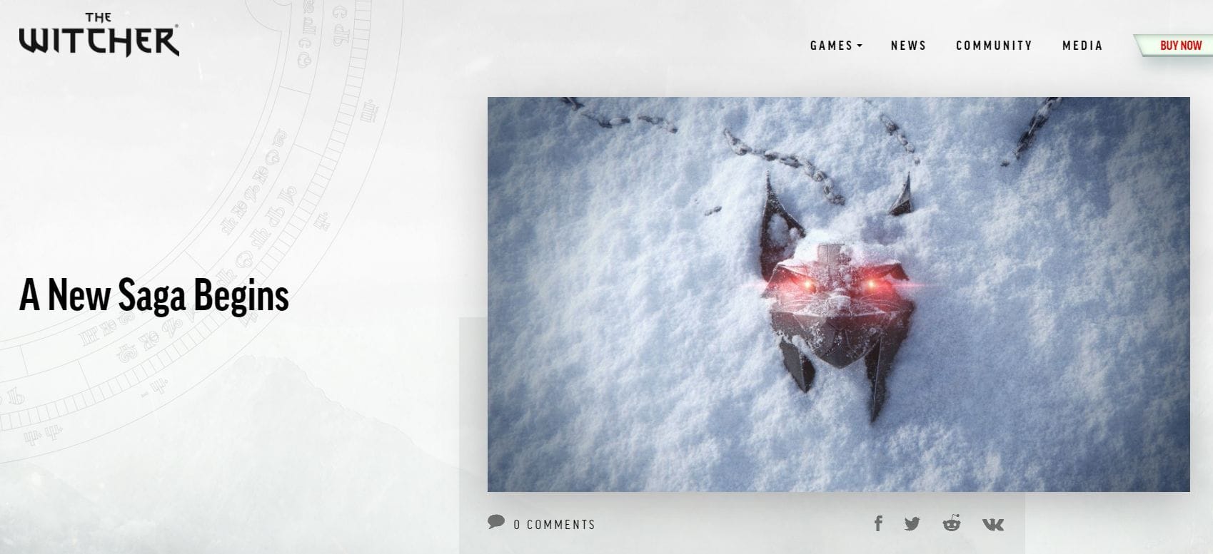 A New Saga Begins Cd Projekt Red Announces A Brand New Witcher Game In Partnership With Epic Games