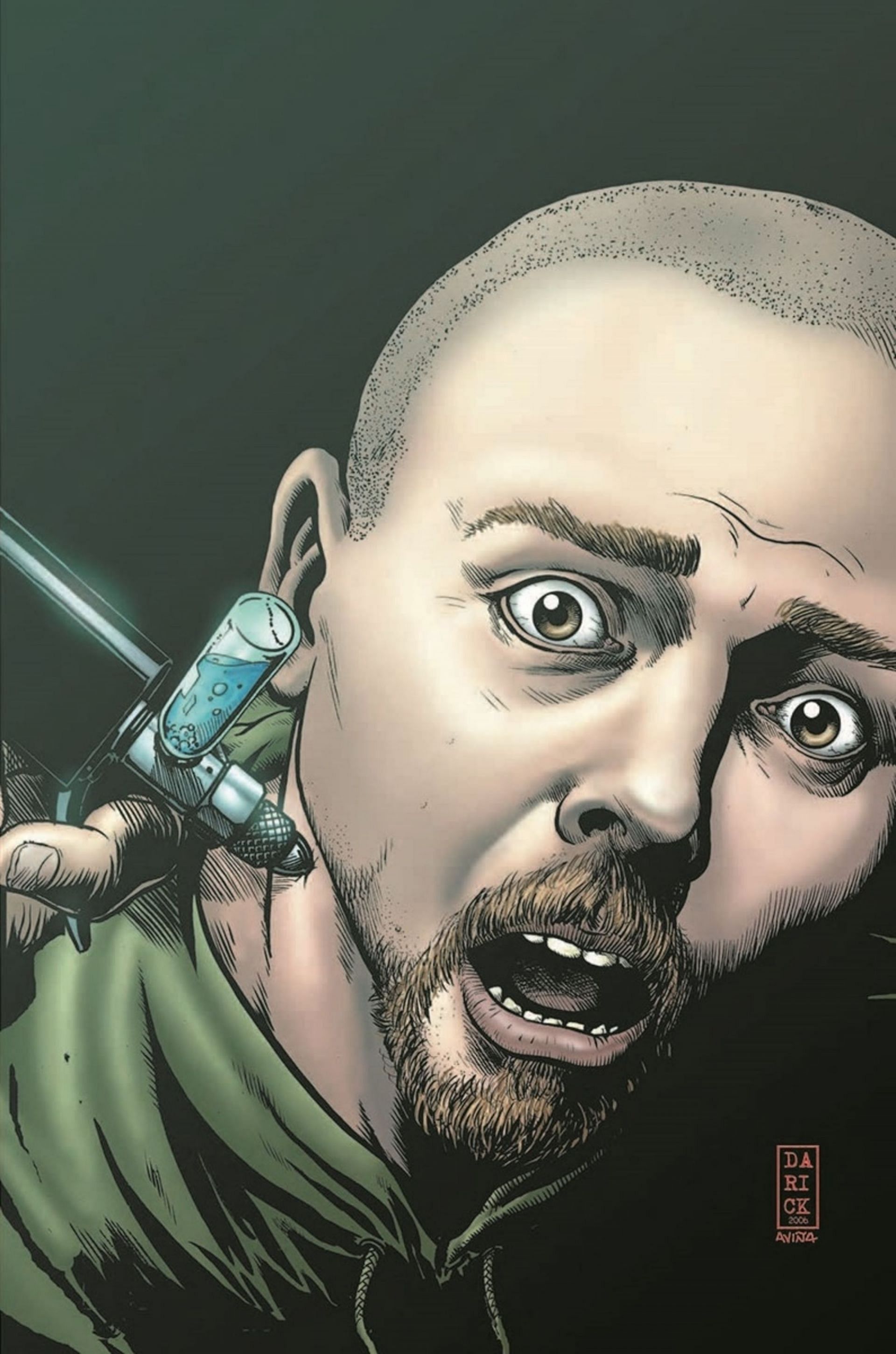 Hughie Campbell being injected with the Compound V in The Boys #4 (Image via Wildstorm Productions)