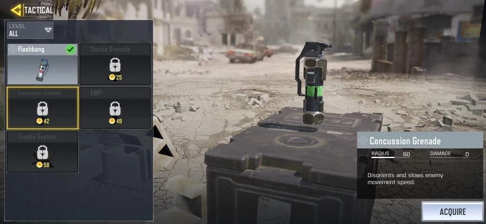 The right equipment is an important choice in COD Mobile (Image via Activision)