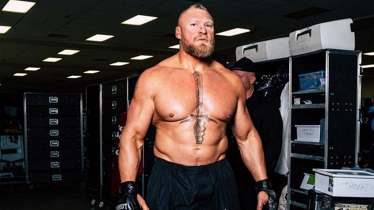 brock lesnar aew