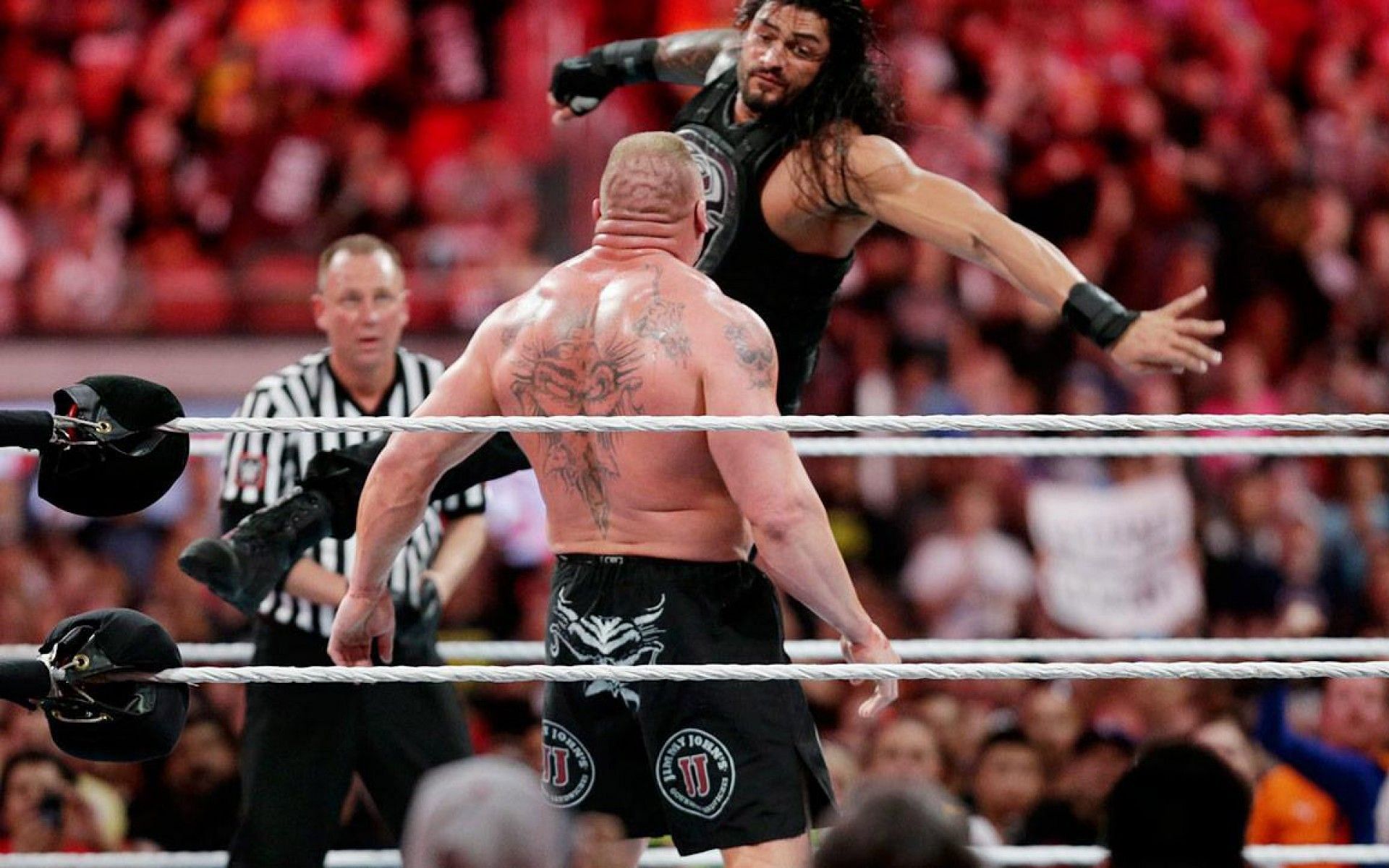 Brock Lesnar and Roman Reigns have gone to war multiple times.