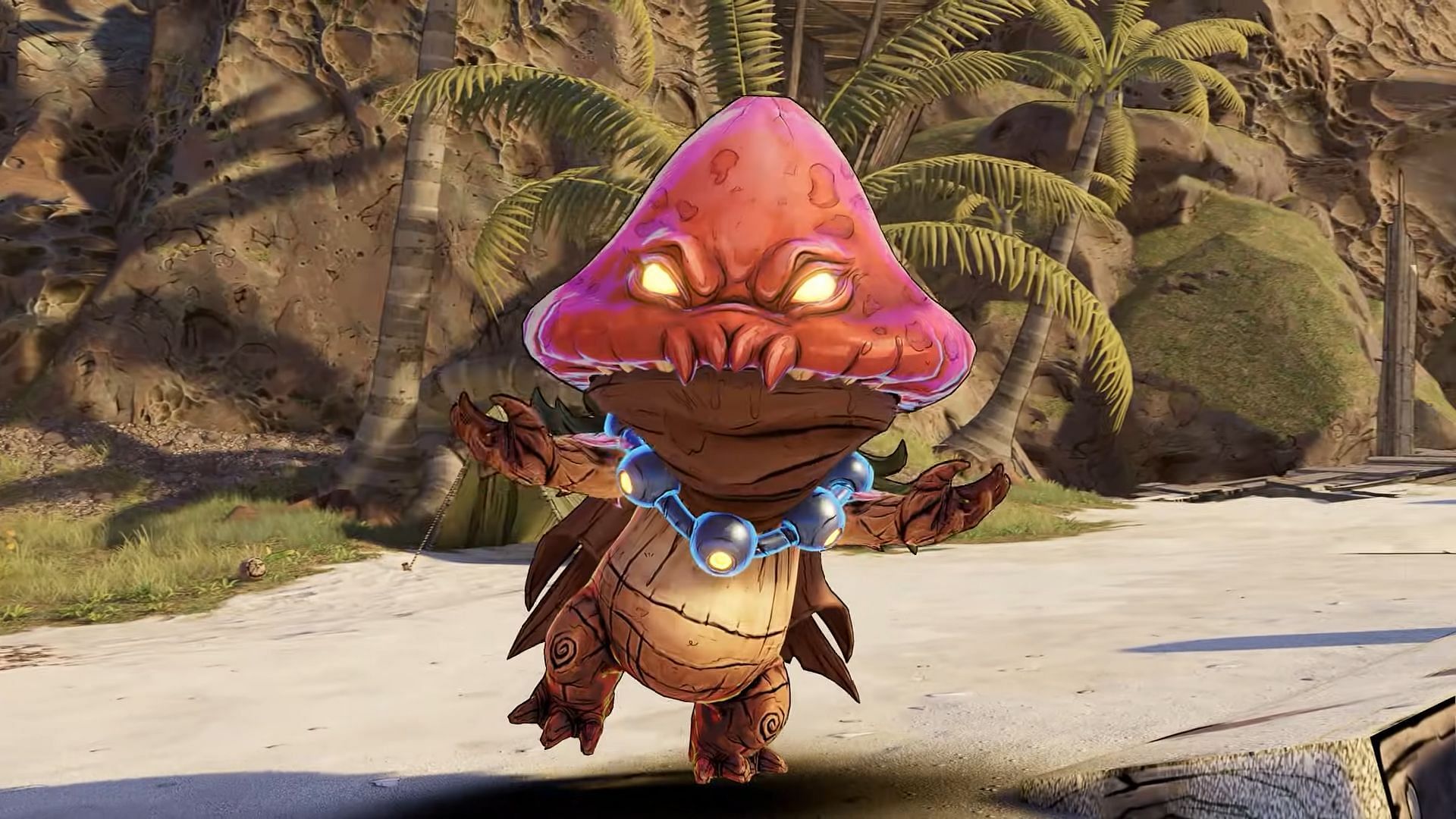 The Mushroom companion can target enemies (Image via Gearbox Software)