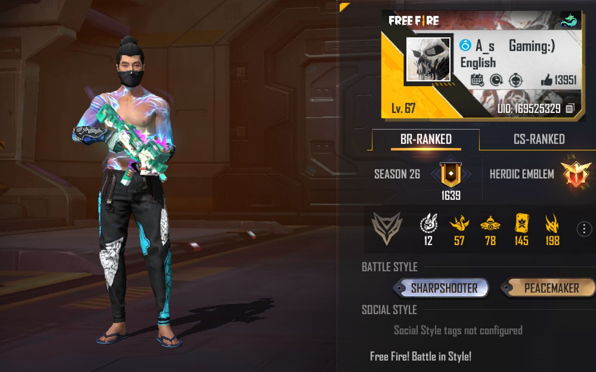 free fire name gaming king