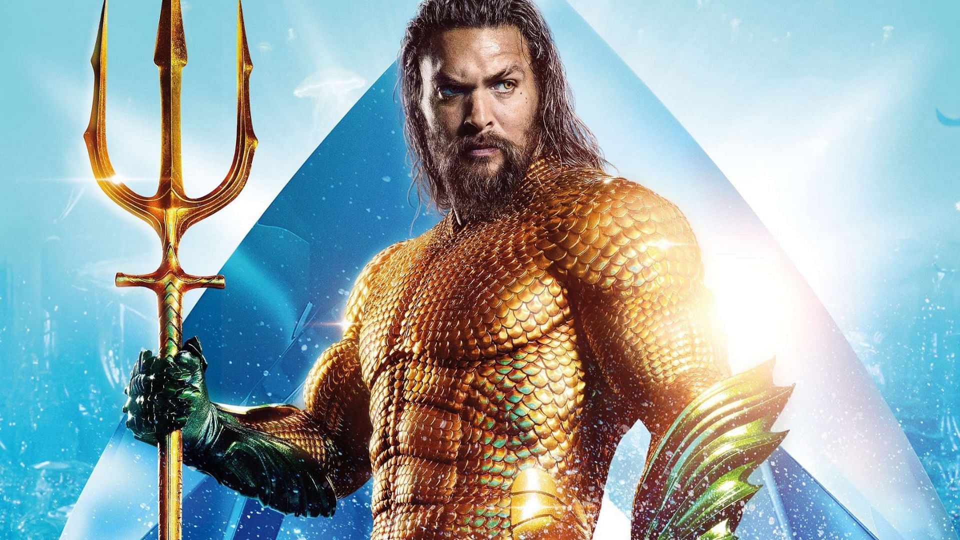Jason Momoa stars in the new Aquaman film (Image via Twitter)