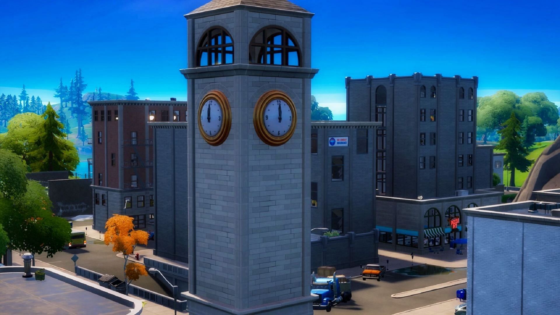 Will Tilted Towers make it to Fortnite Chapter 3 Season 2? (Image Twitter/Michael610YT)