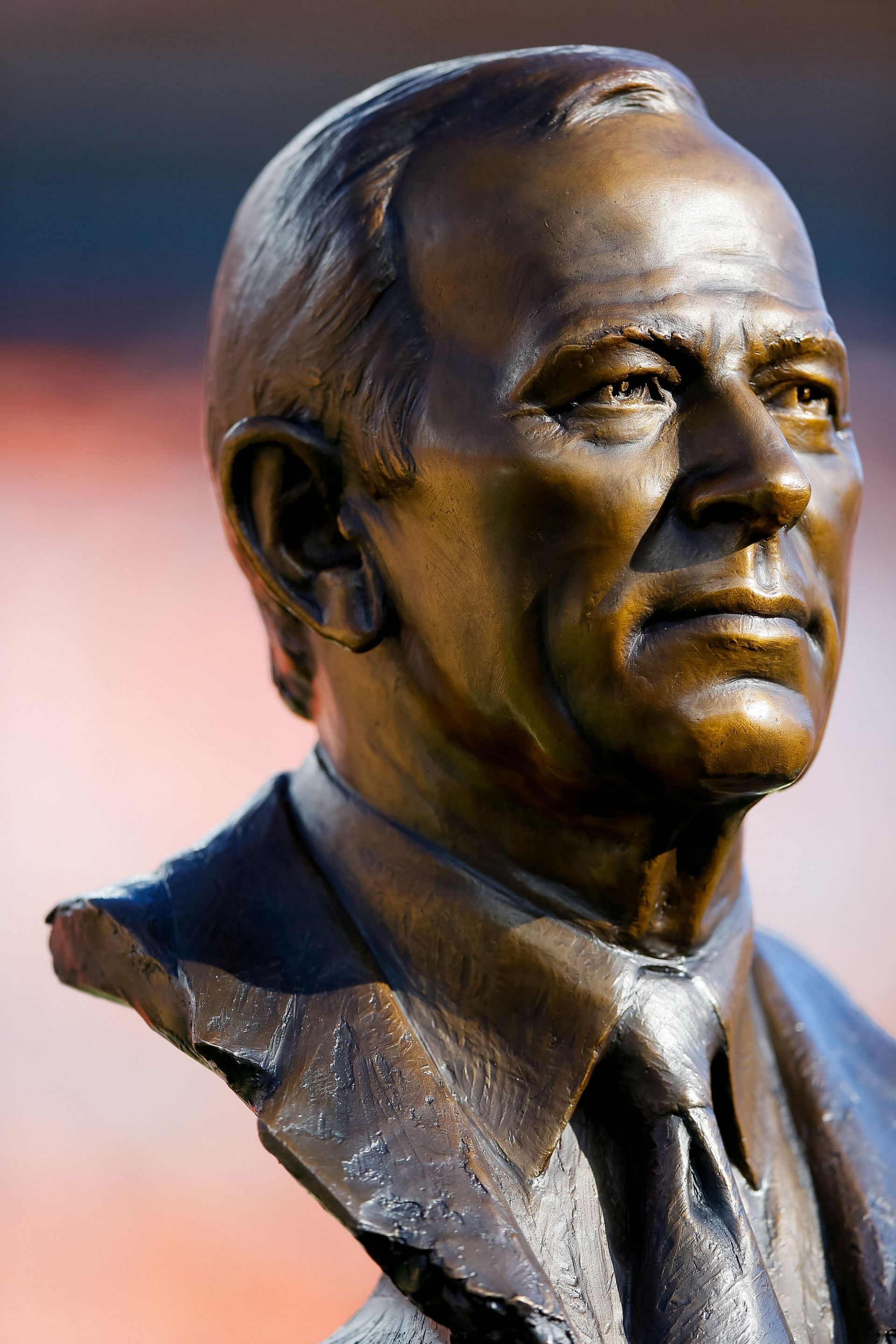 HOF bust of the late Denver owner Pat Bowlen