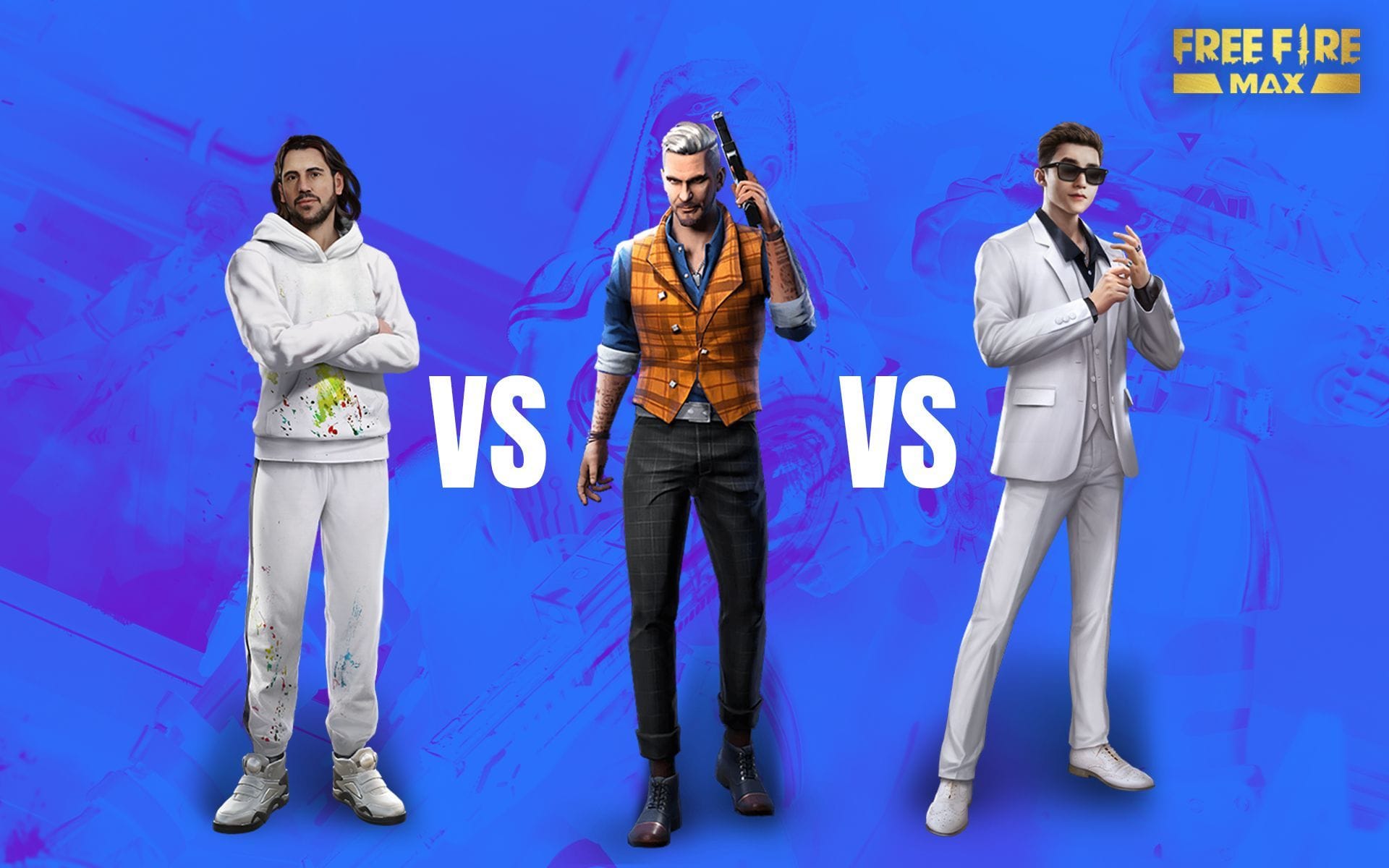 Skyler vs Joseph vs Dimitri Which Free Fire MAX character is better