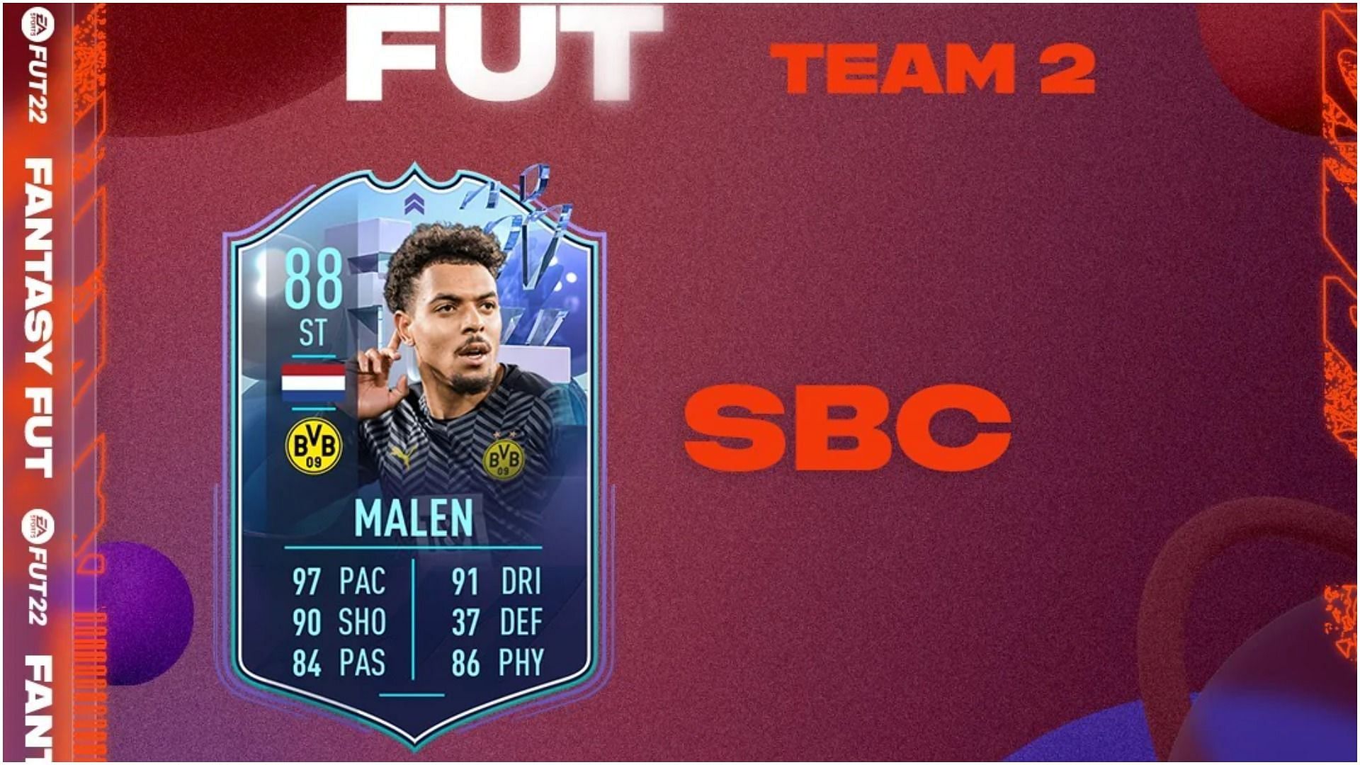 Fifa 22 Ultimate Team How To Complete Fantasy Fut Donyell Malen Sbc In