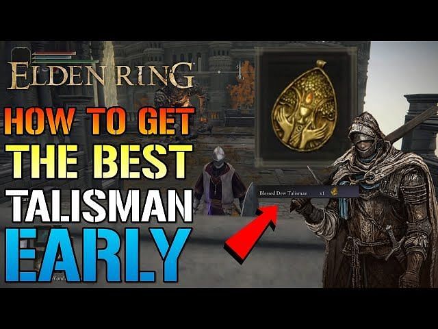 How to get the health regenerating Blessed Dew Talisman in Elden Ring