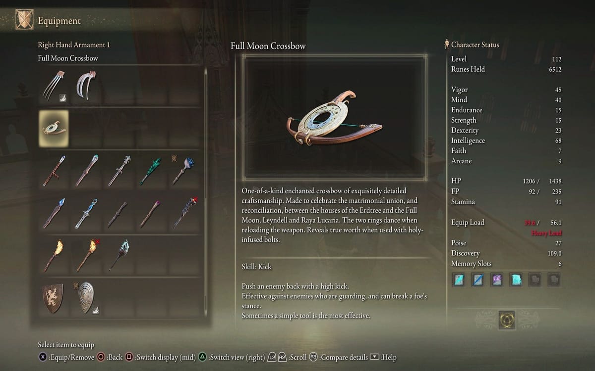 How to find the Full Moon Crossbow in Elden Ring