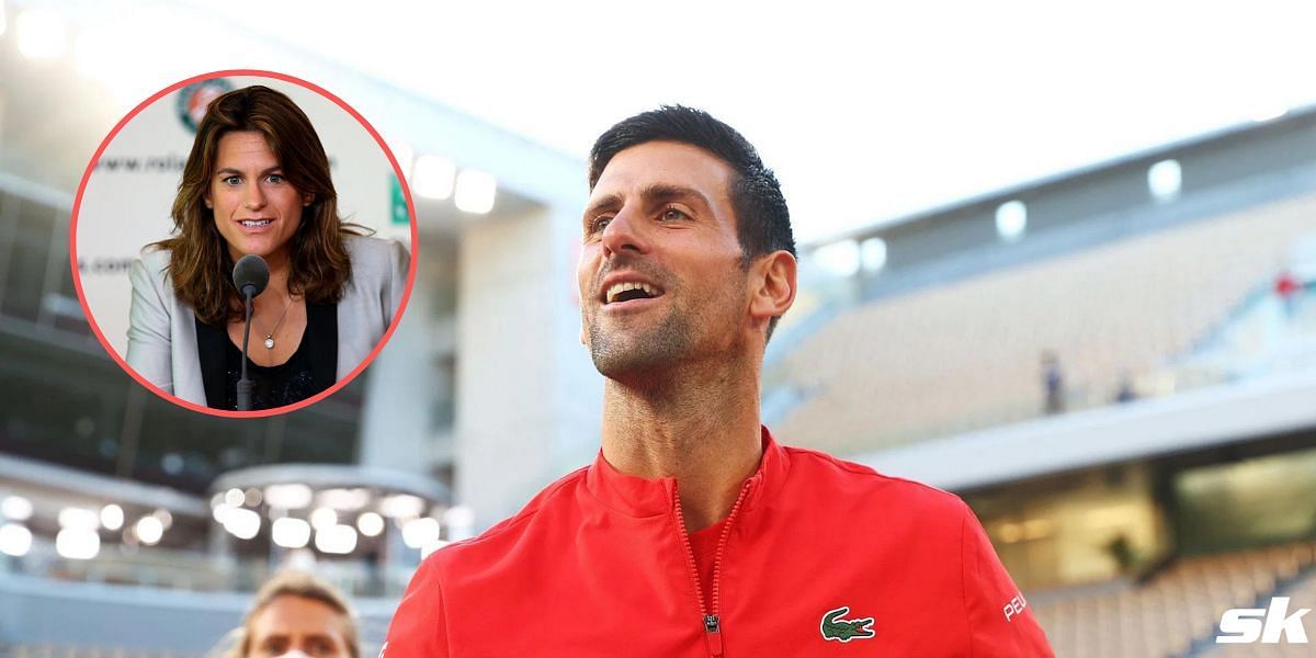 Amelie Mauresmo has given Novak Djokovic the green light to play the French Open under current rules