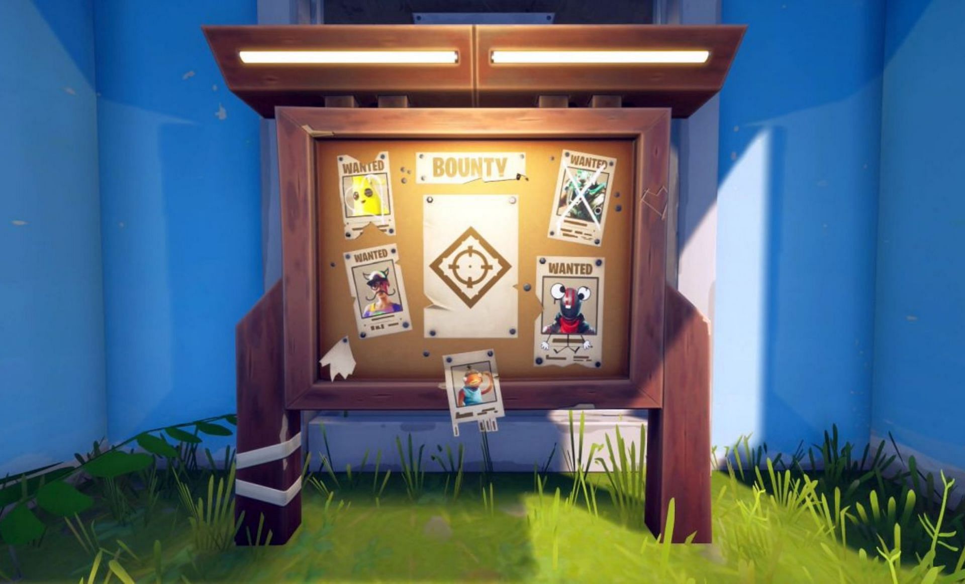 Bounty boards are a good source of gold bars (Image via Epic Games)