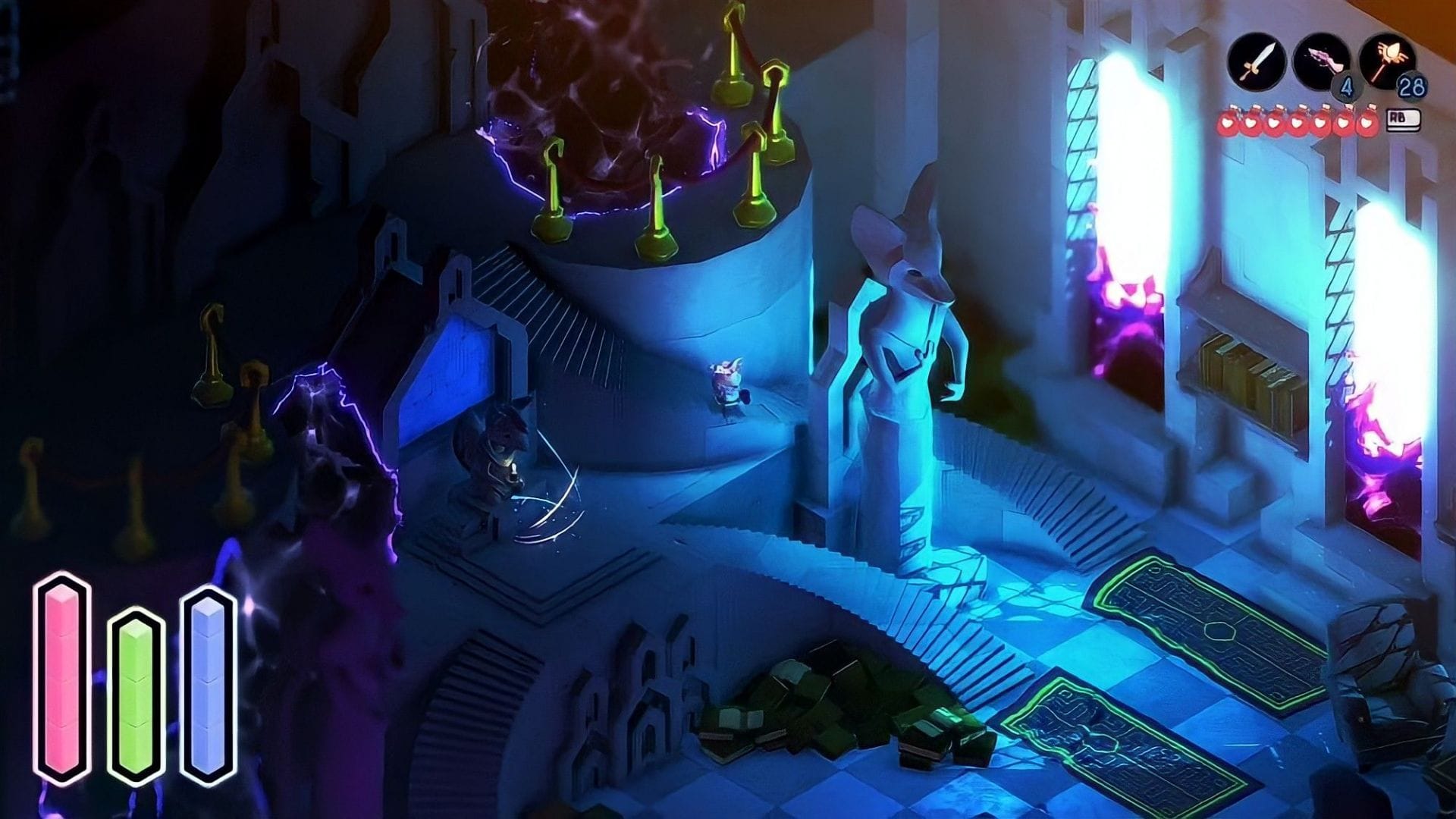 Tunic Guide how to reach the Hero's Grave locations