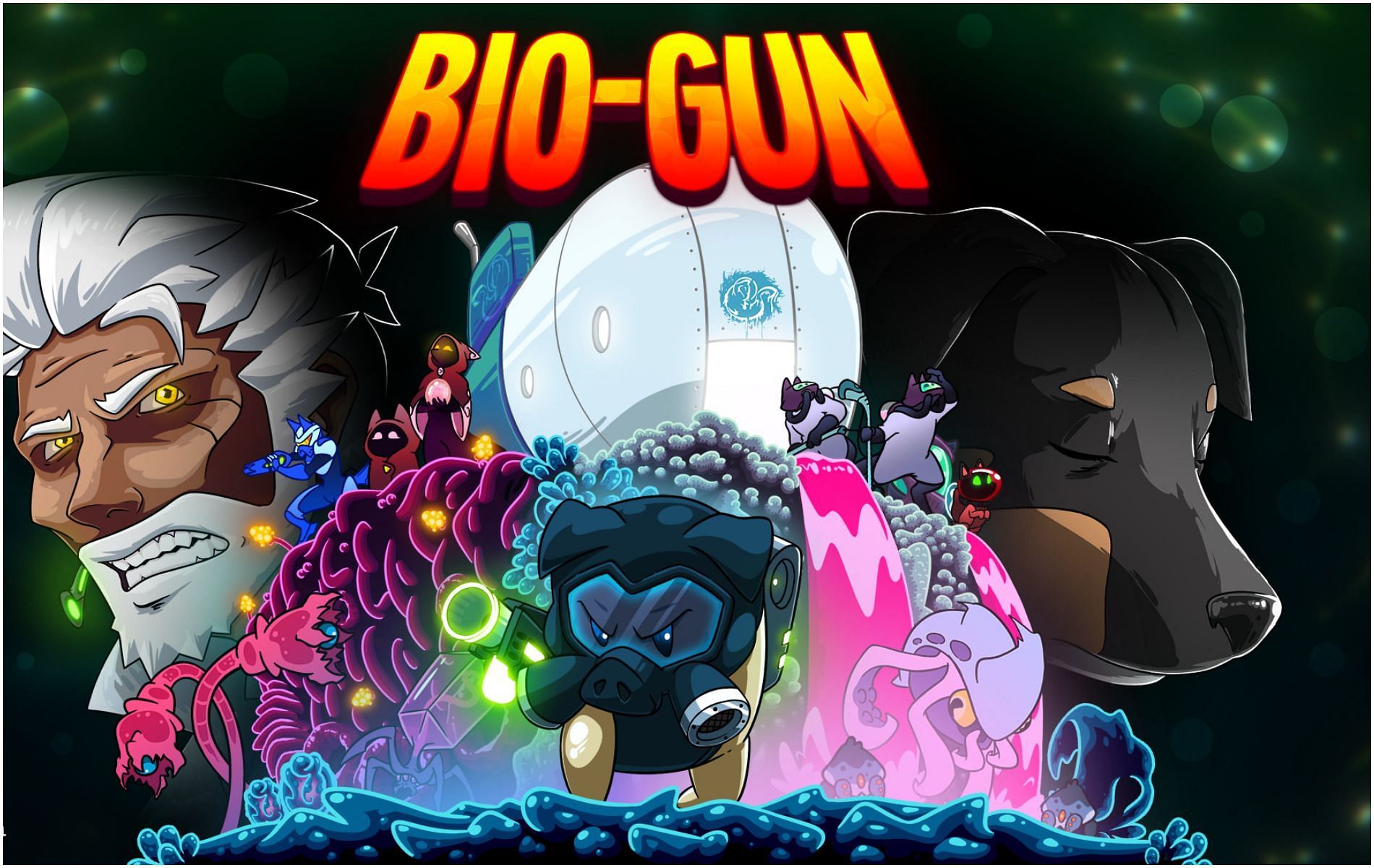 Experience a Metroidvania like never before in Bio-Gun (Image via Dapper Dog Digital)