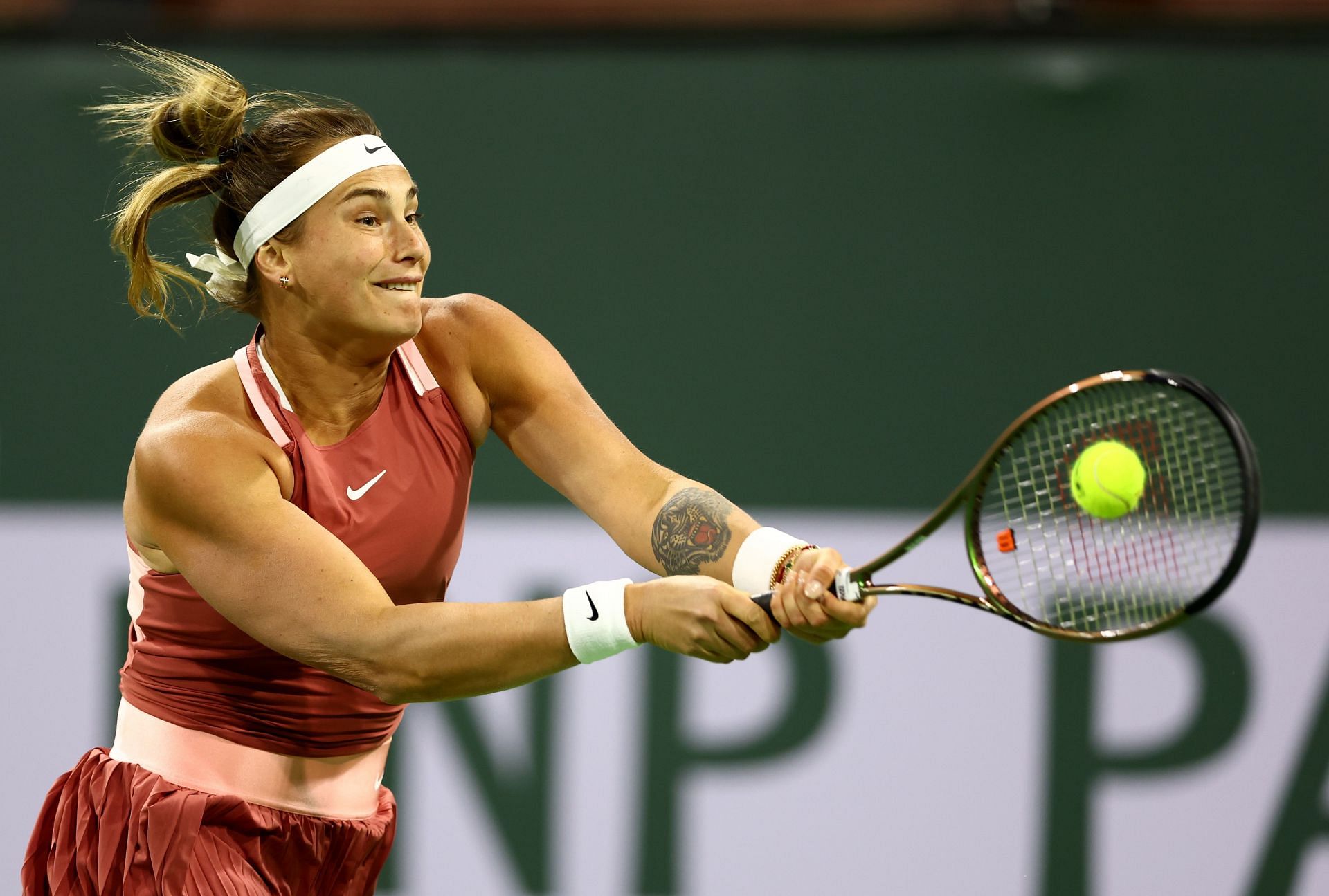 World No. 3 Aryna Sabalenka is the highest-ranked player in the draw at BNP Paribas Open