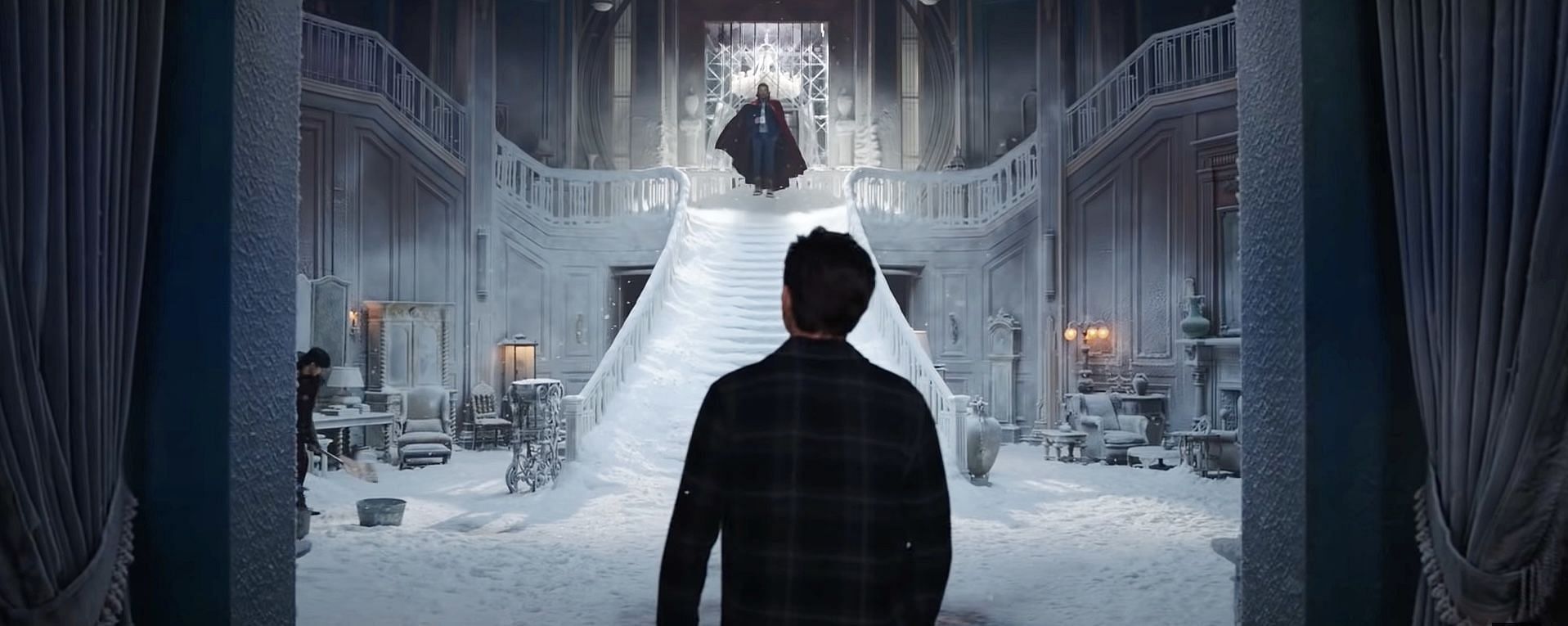 Peter Enters the Sanctum Sanctorum to meet Dr. Strange (Image via housebeautiful)