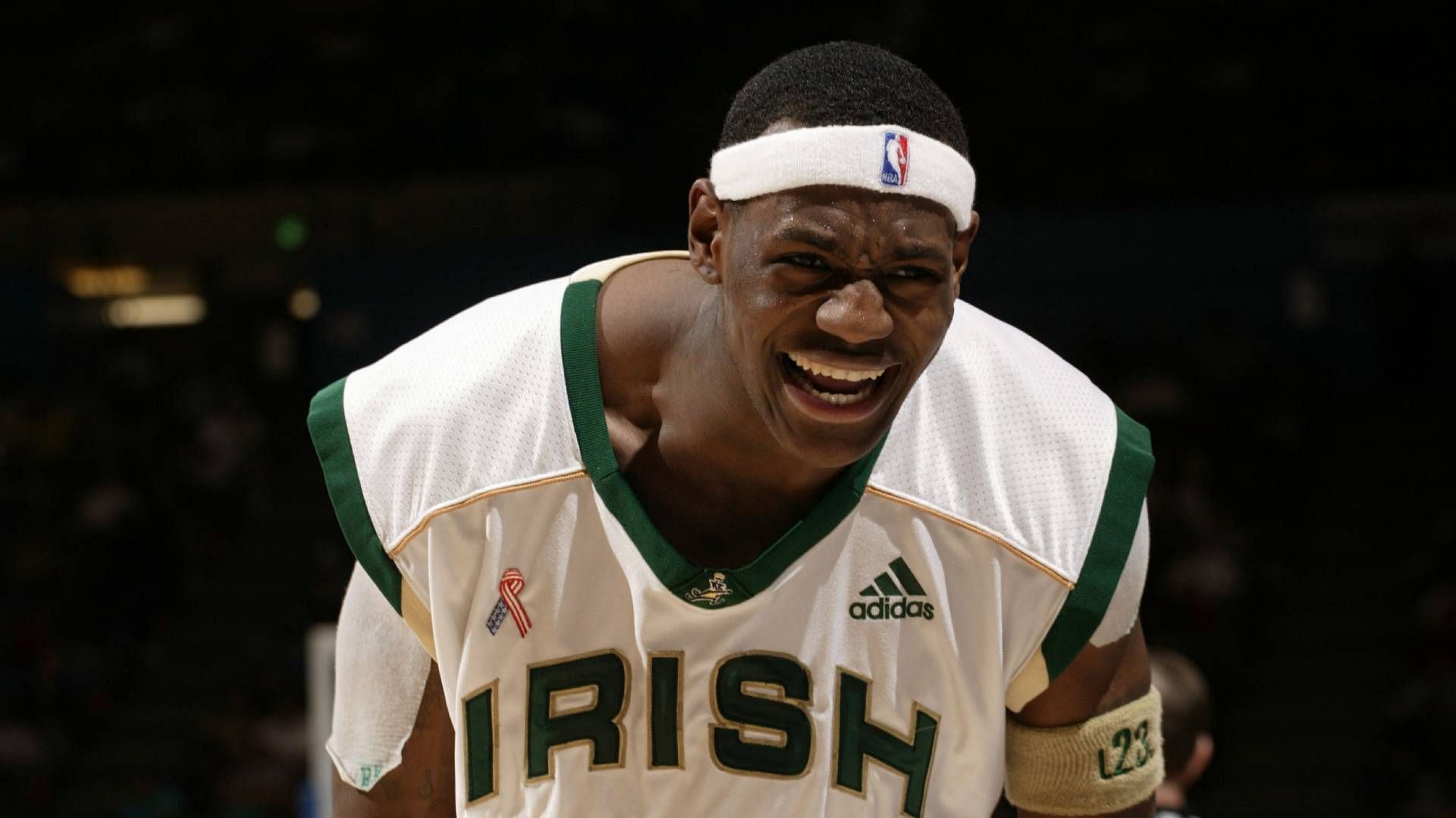 lebron fighting irish