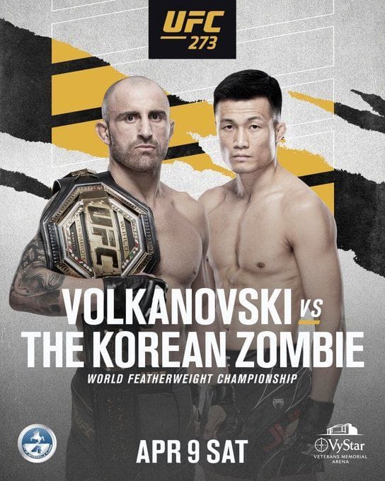 Watch When Alexander Volkanovski was handed his only career loss
