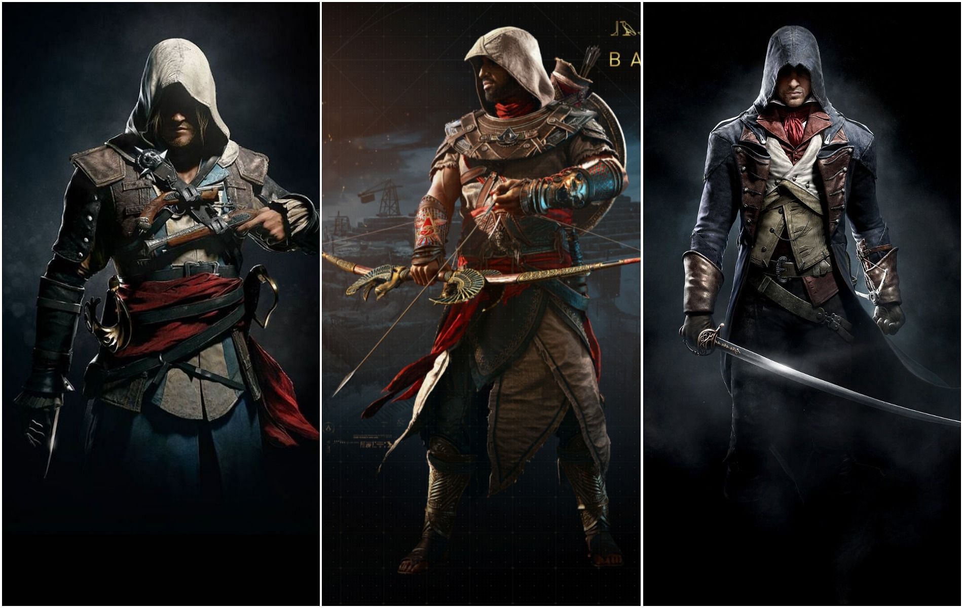 Best Assassin&#039;s Creed games (Image by ubisoft)