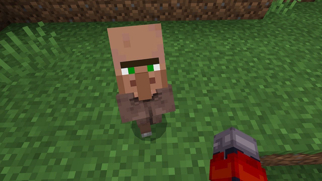 How do you make a weaponsmith in minecraft