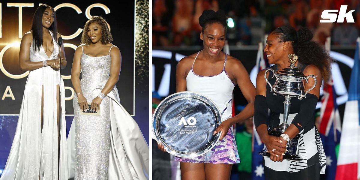 Venus and Serena Williams at the Critics Choice Awards