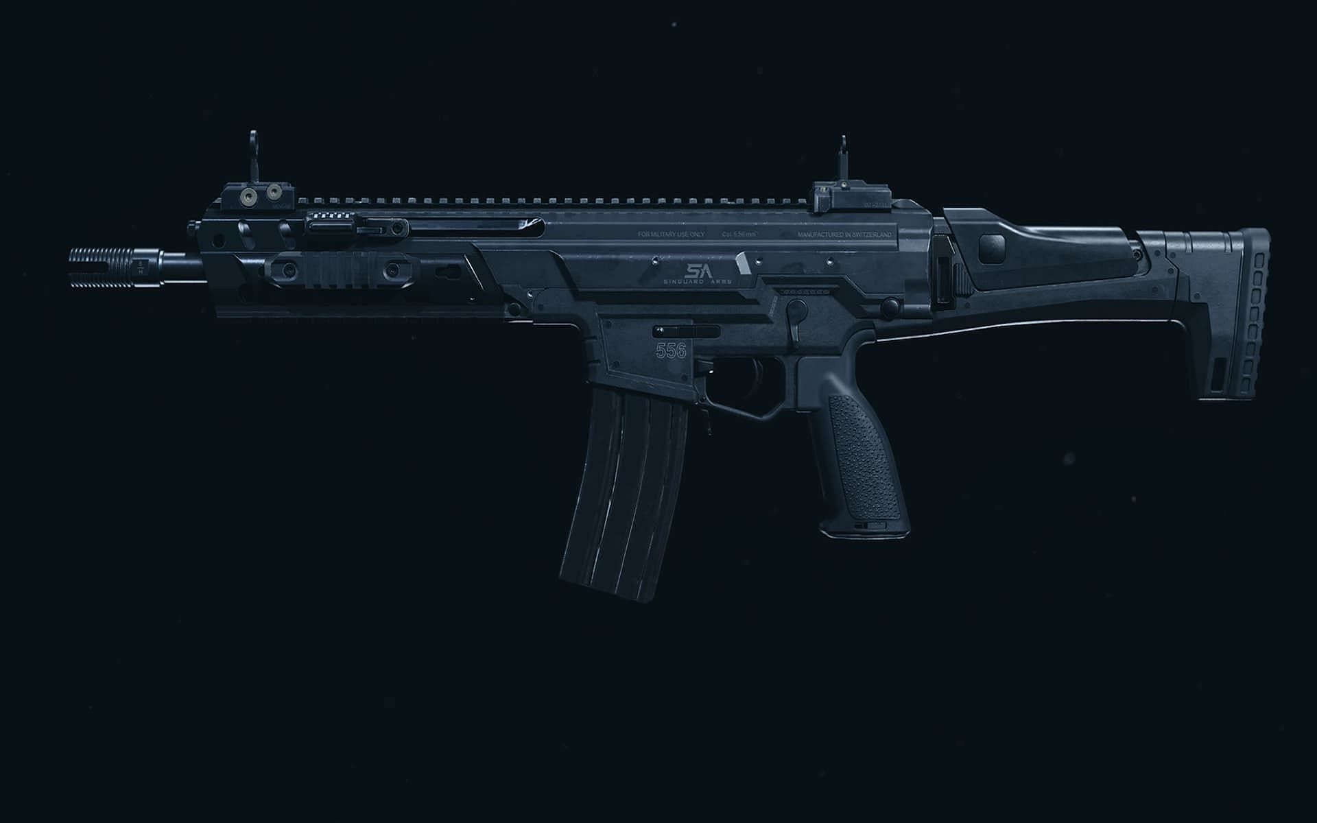 A look at the Kilo 141 assault rifle (Image via Activision)