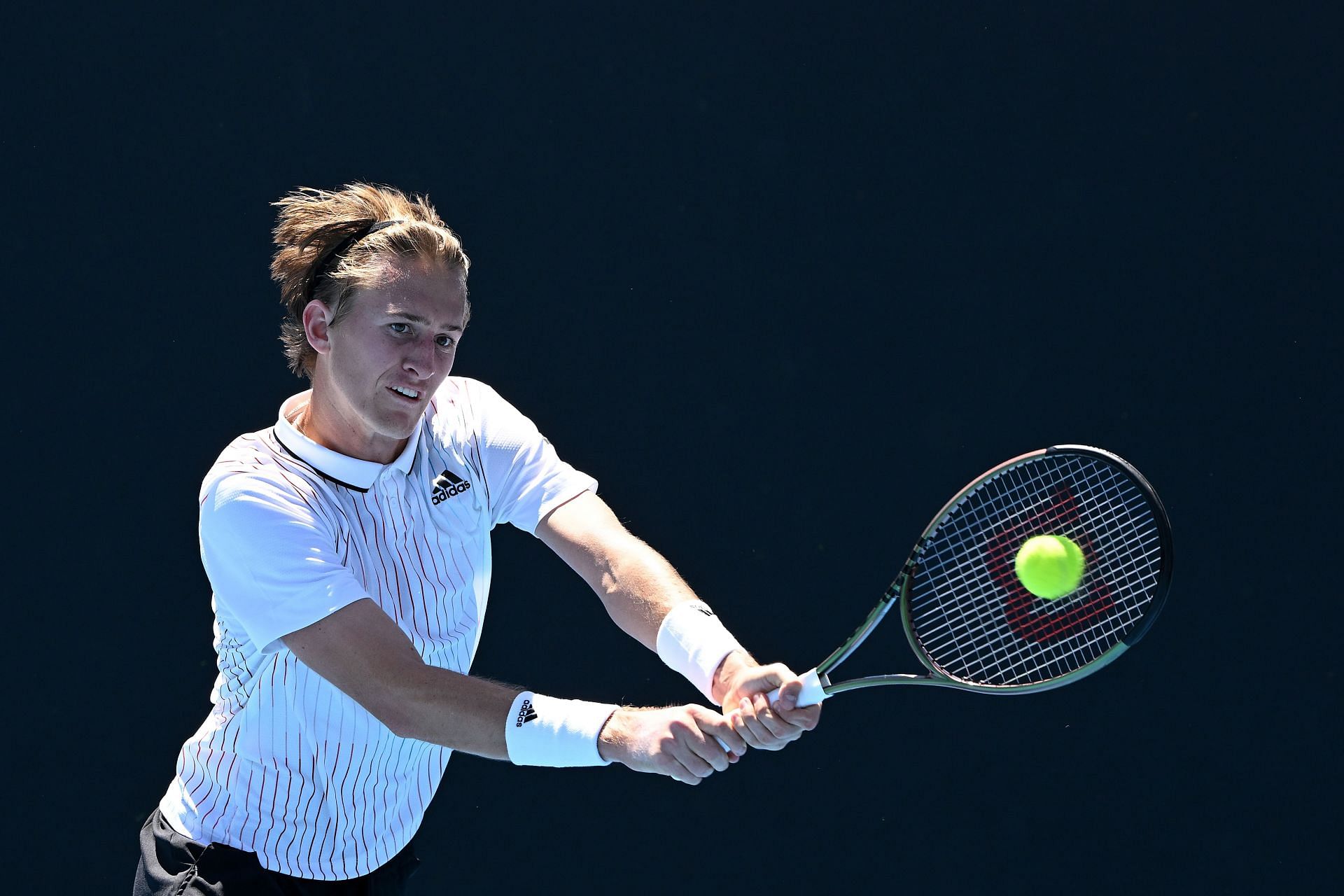 Korda at the 2022 Australian Open.
