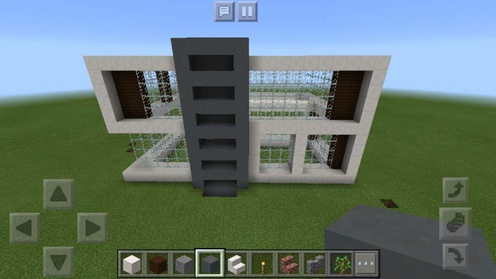 How to build a modern house in Minecraft