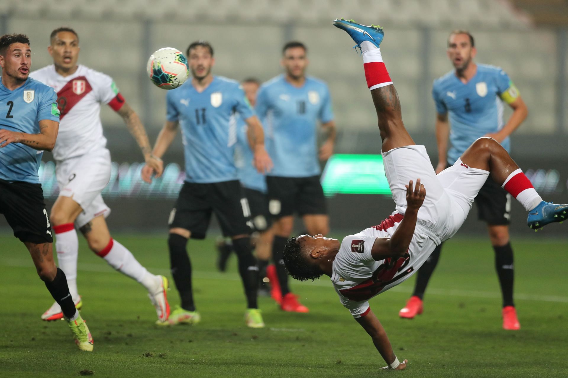 Uruguay and Peru square off in a 2022 FIFA World Cup qualifying fixture on Thursday