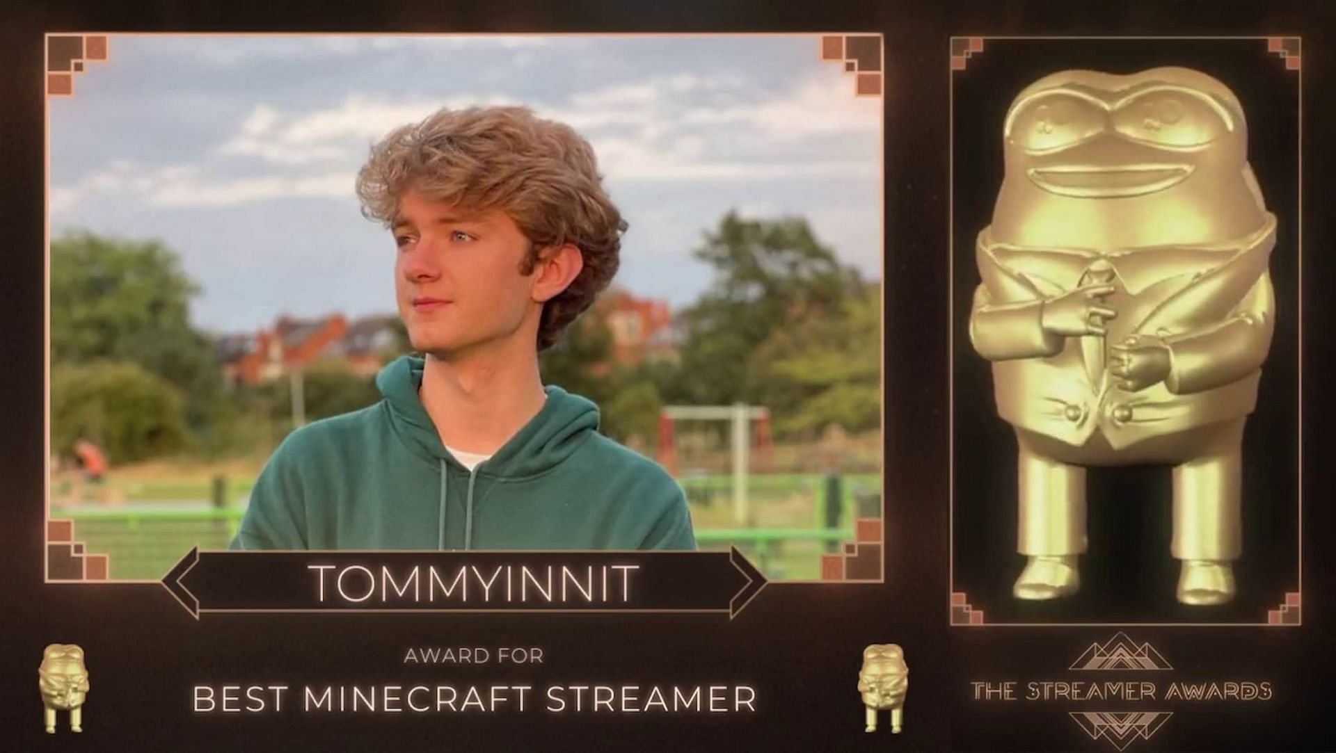 TommyInnIt wins 'Best Minecraft Streamer' at Streamer Awards 2022