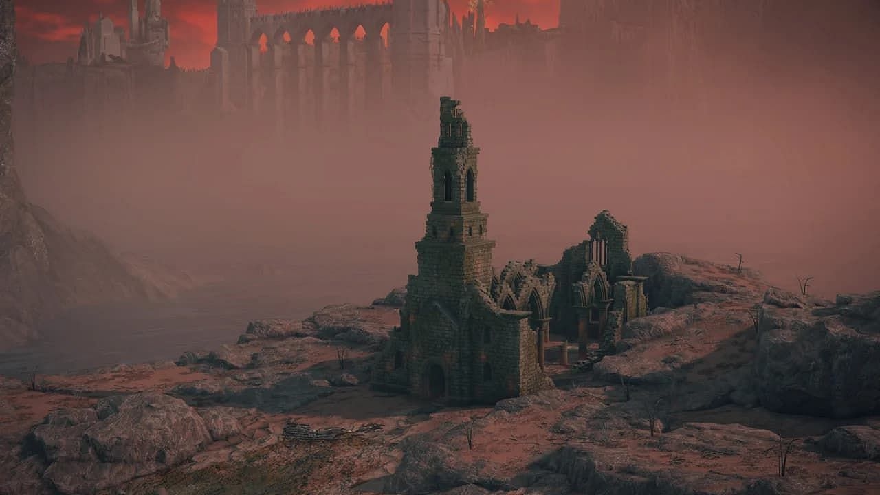 The Smoldering Church is where this Elden Ring invader will appear (Image via FromSoftware Inc.)