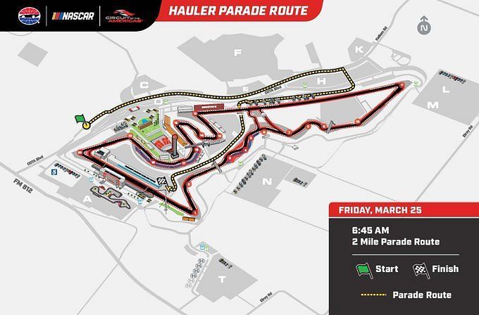 NASCAR 2022 at Austin: Race schedule and timings for EchoPark ...