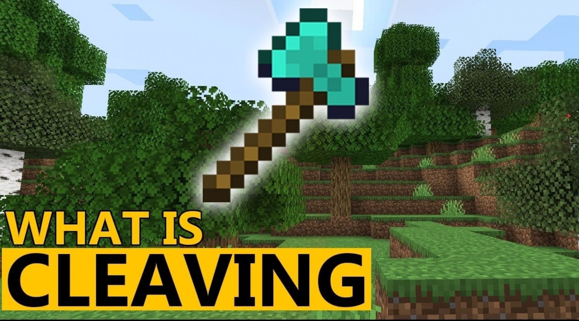 Why the Cleaving enchantment is the rarest in Minecraft