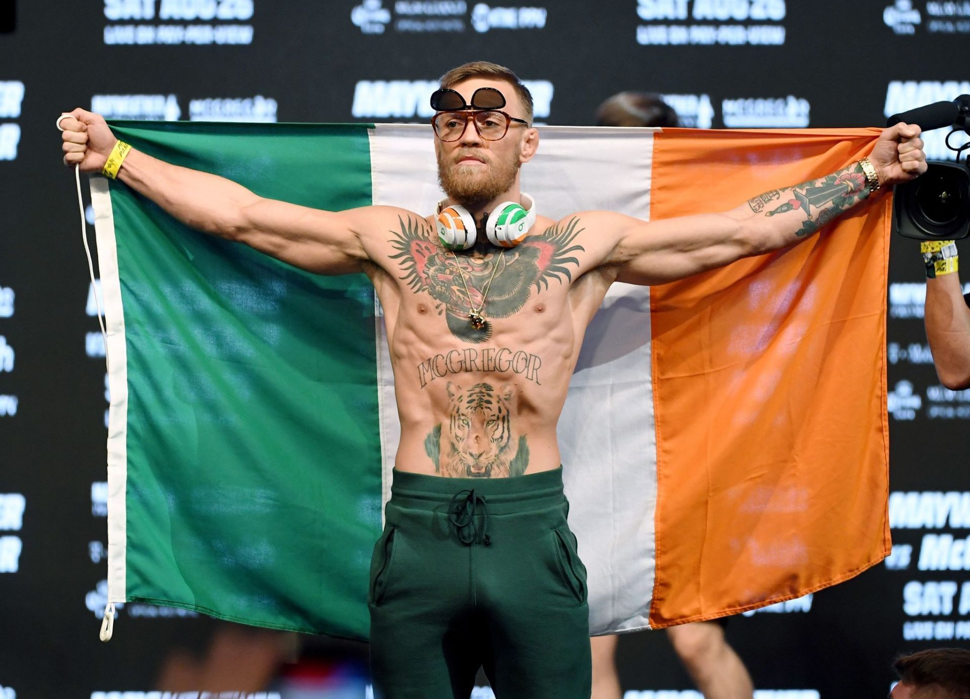 UFC News Conor McGregor pays tribute to Irish flag on it's 174th birthday