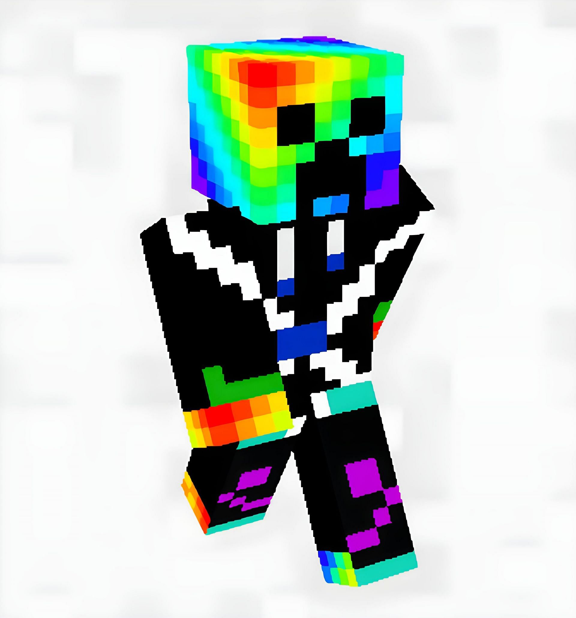 5 Best Colorful Minecraft Skins To Use