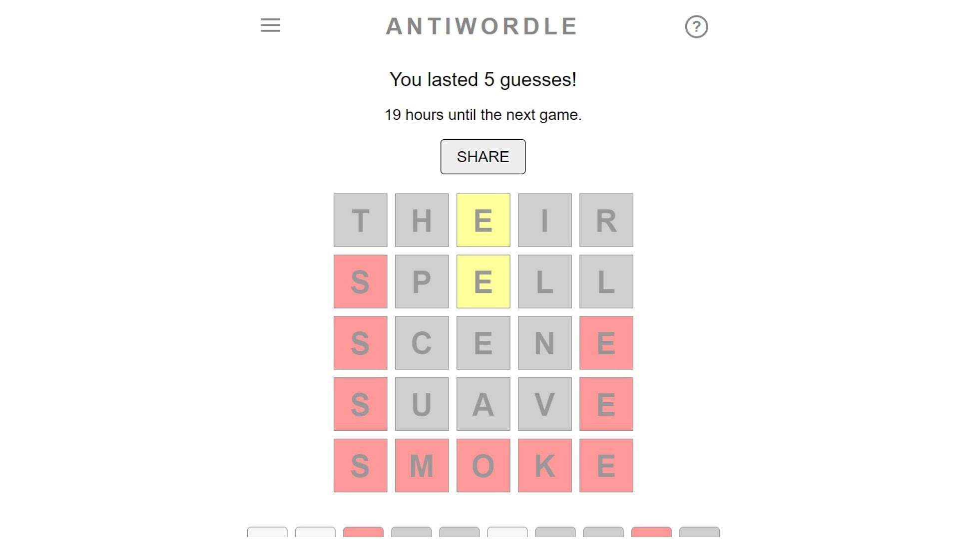 How to play Antiwordle? Everything to know about the tricky Wordle spinoff